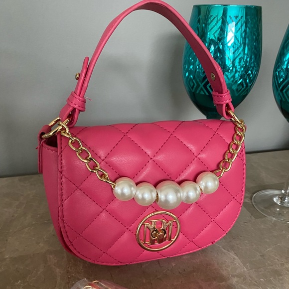 Badgley Mischka Handbags - BADGLEY MISCHKA bag - pink mini